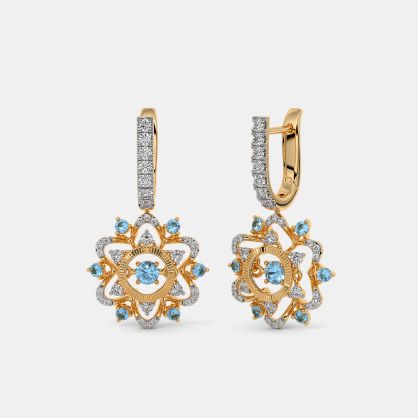 The Danzyia Dangle Hoop Earrings