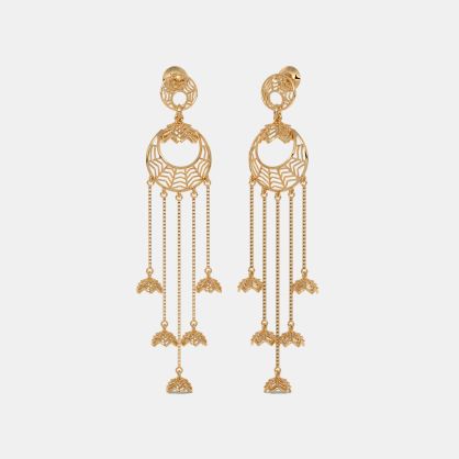 The Damini Chandbali Earrings