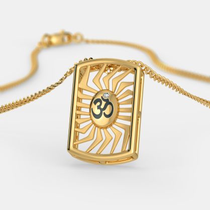 The Om Sutra Pendant