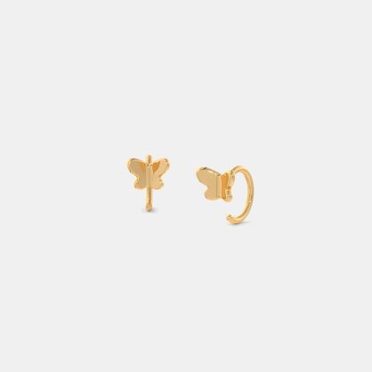 The Aneena Multi Pierced Hoop Earrings