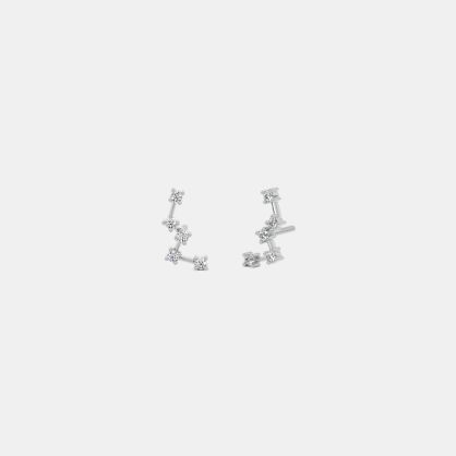The Cassiopeia Constellation Multi Pierced Stud Earrings