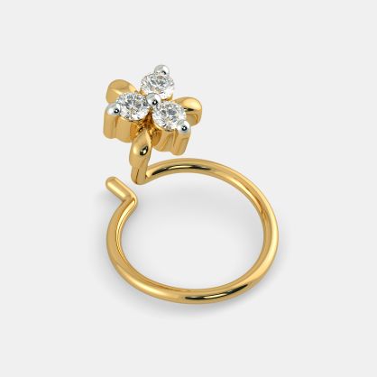 The Freesia Nose Pin