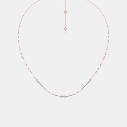 The Porce Halo Station Necklace