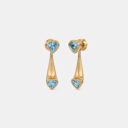 The Yunoo Front Back Earrings