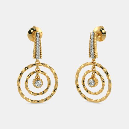 The Barrie circle Drop Earrings