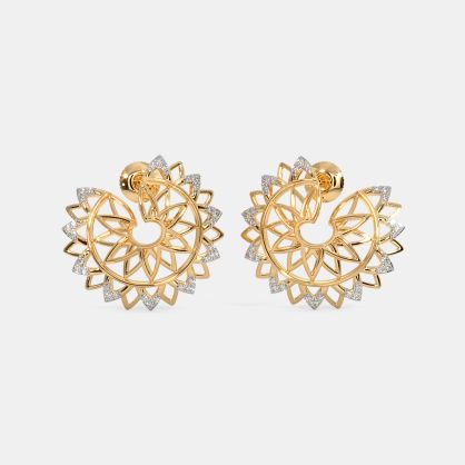 The Recursive Orange Peel Earrings