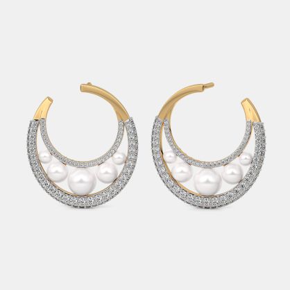 The Serythra Orange Peel Earrings