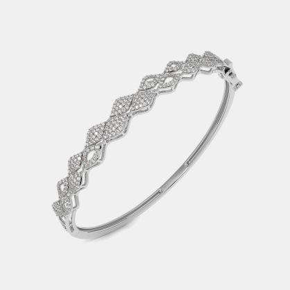 The Hexaria Oval Bangle