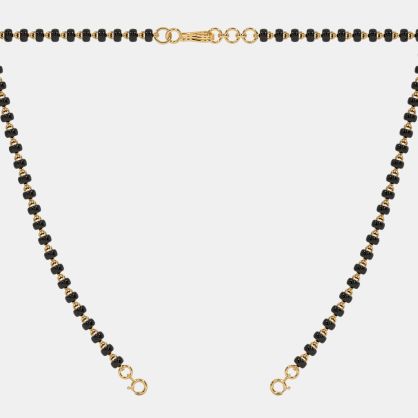 The Mangalsutra Single Line Open Chain With Lock