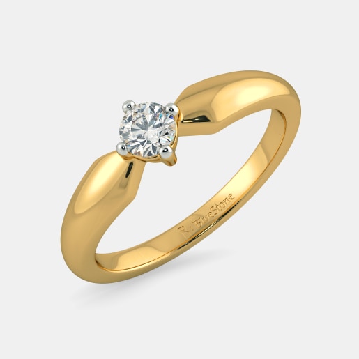 Single Stone Rings - Buy 100+ Single Stone Ring Designs Online in India