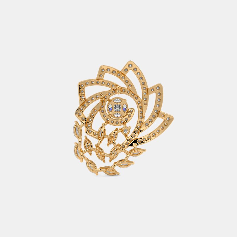 The Astral Lotus Stud Earrings - image 8