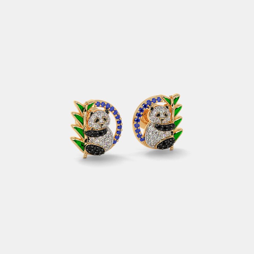 The Panda Stud Earrings - image 6