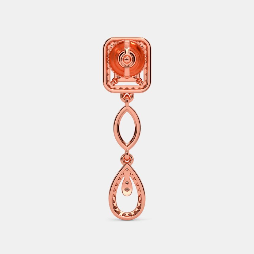 The Albira Bridal Drop Earrings - image 5