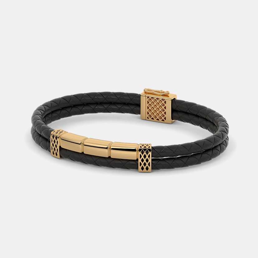 The Goldside Cord Bracelet For Him - image 4