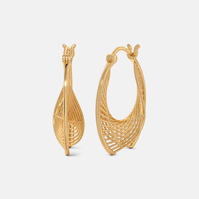 The Trellis Hoop Earrings - image 1