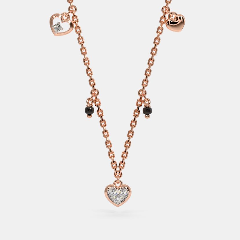 The Multi Heart Mangalsutra Necklace - image 1
