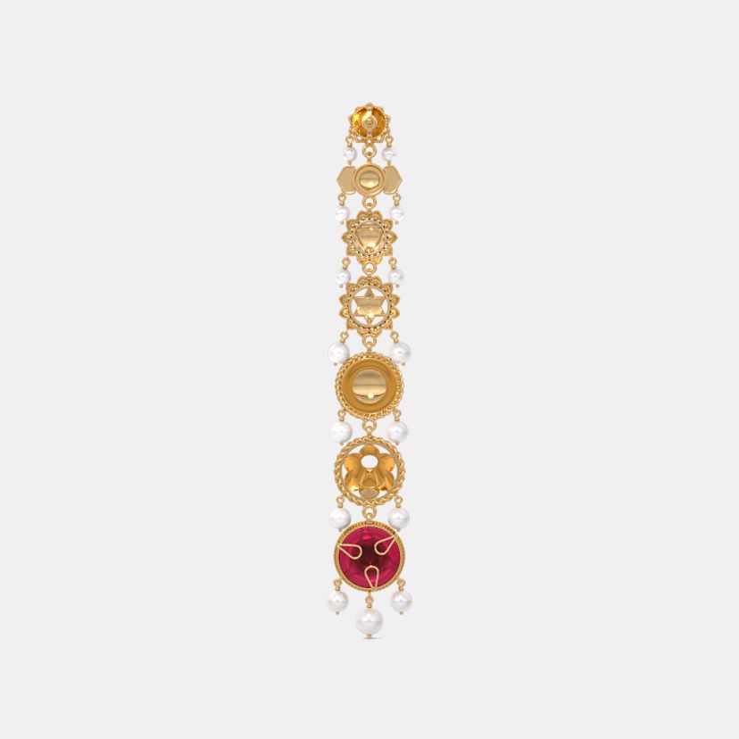 The Chakras Shoulder Duster Earrings - image 6