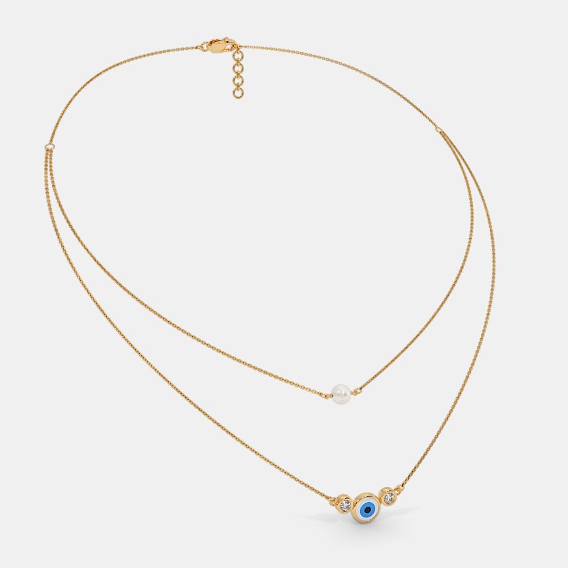 The Serenith Evil Eye Layered Necklace - image 6