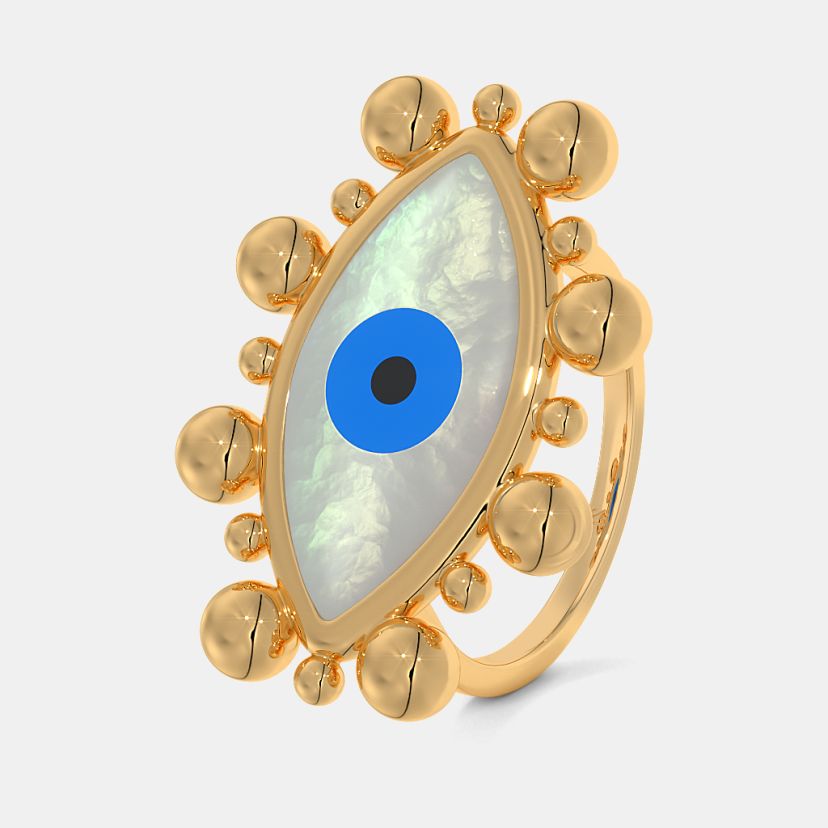 The Aegis Evil Eye Ring - image 1