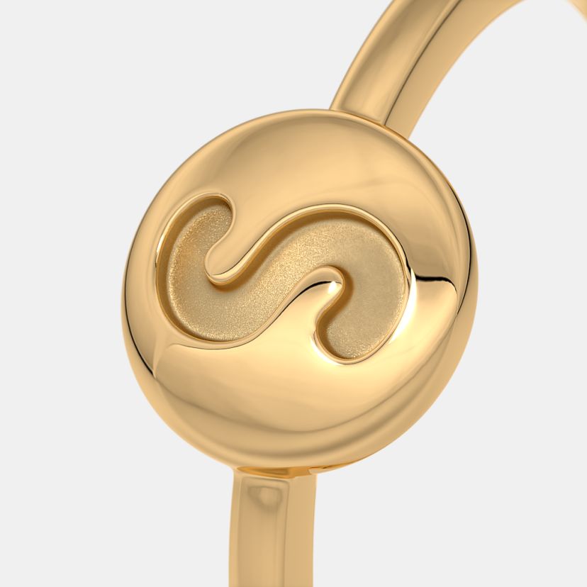 The Elvy S Initial Kids Ring - image 3