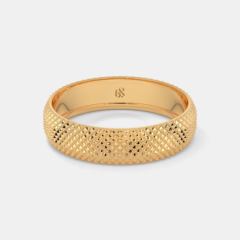 The Ofira Textured Band Ring For Him - image 5