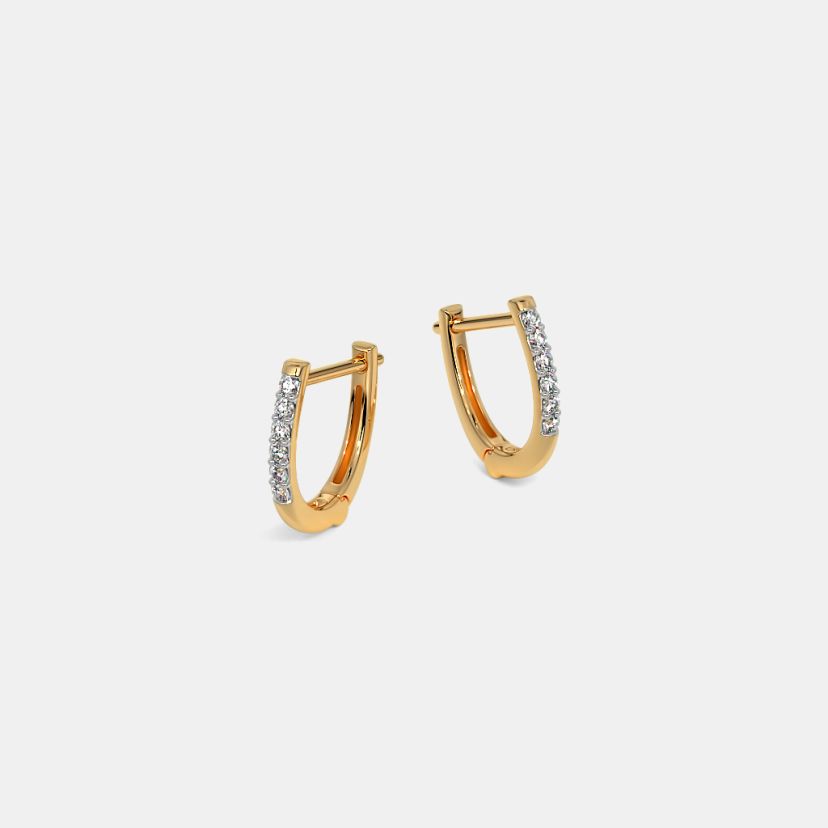 The Handan Huggie Earrings - image 6