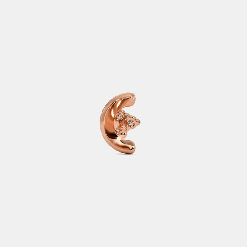 The Pery Multi Pierced Stud Earrings - image 7