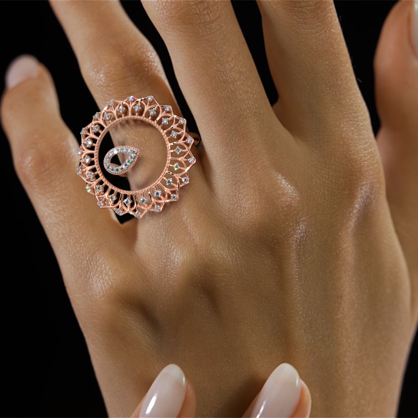The Rose Petal Ring - image 4