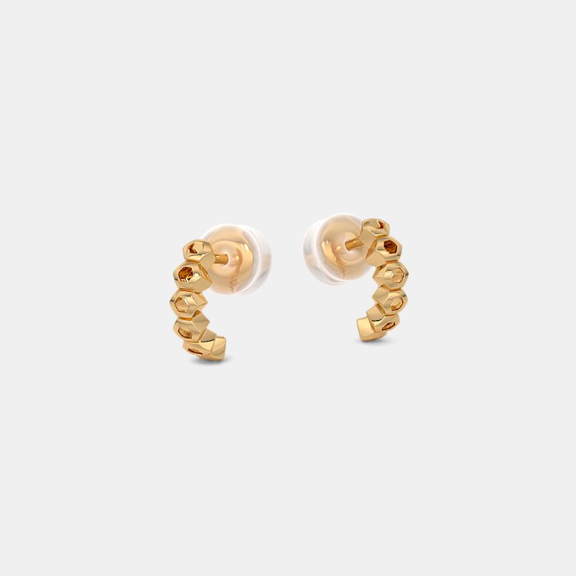 The Peppy Petal Kids J Hoop Earrings - image 4