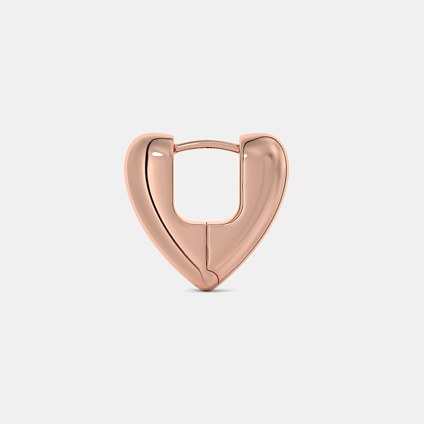The Love Facet Huggie Earrings - image 8
