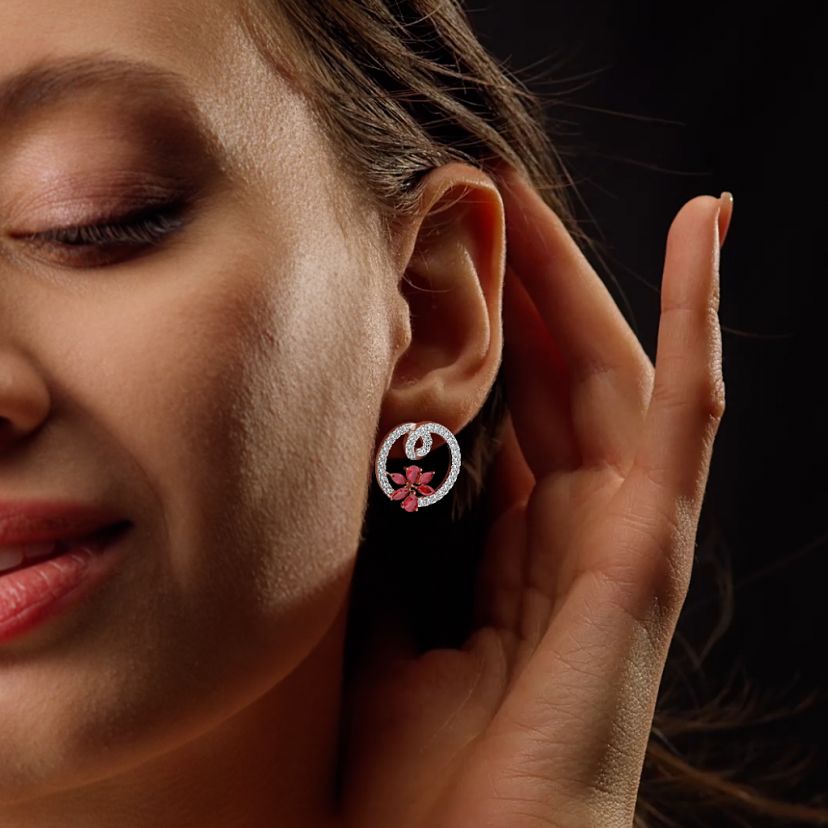 The Firelight Stud Earrings - image 4
