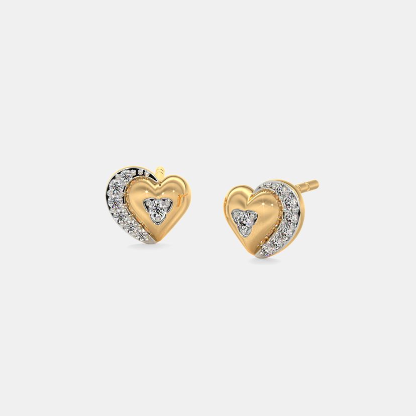 The Flareheart Stud Earrings - image 1