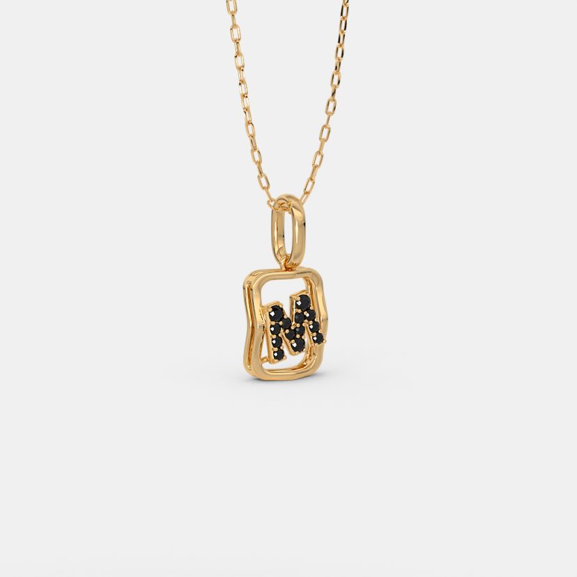 The Lettera M Initial Pendant - image 5