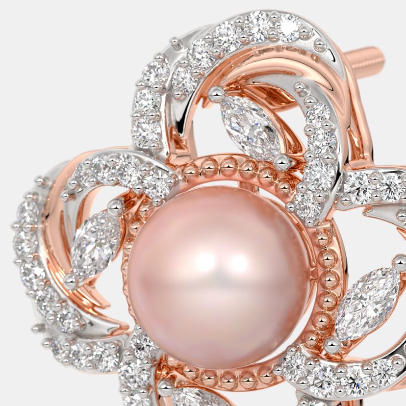 The Pearlique Stud Earrings - image 5