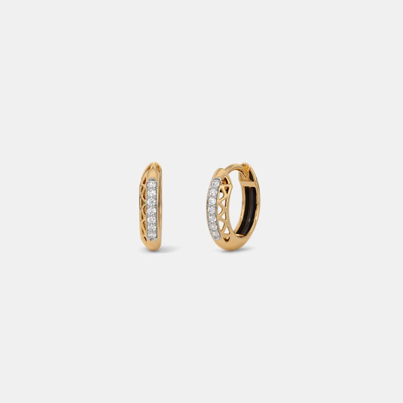 The Broselle Huggie Earrings - image 1