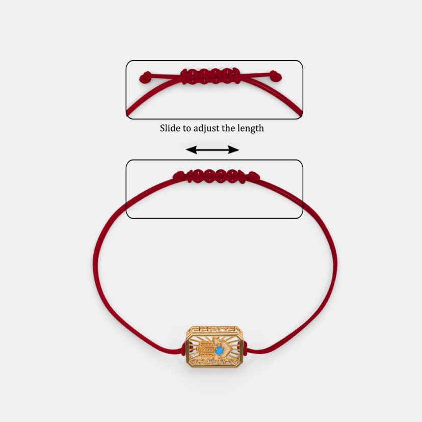 The Abundant Hamsa Affirmation Rakhi - image 3
