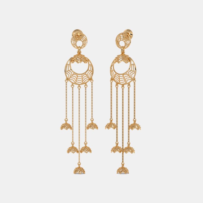 The Damini Chandbali Earrings - image 1