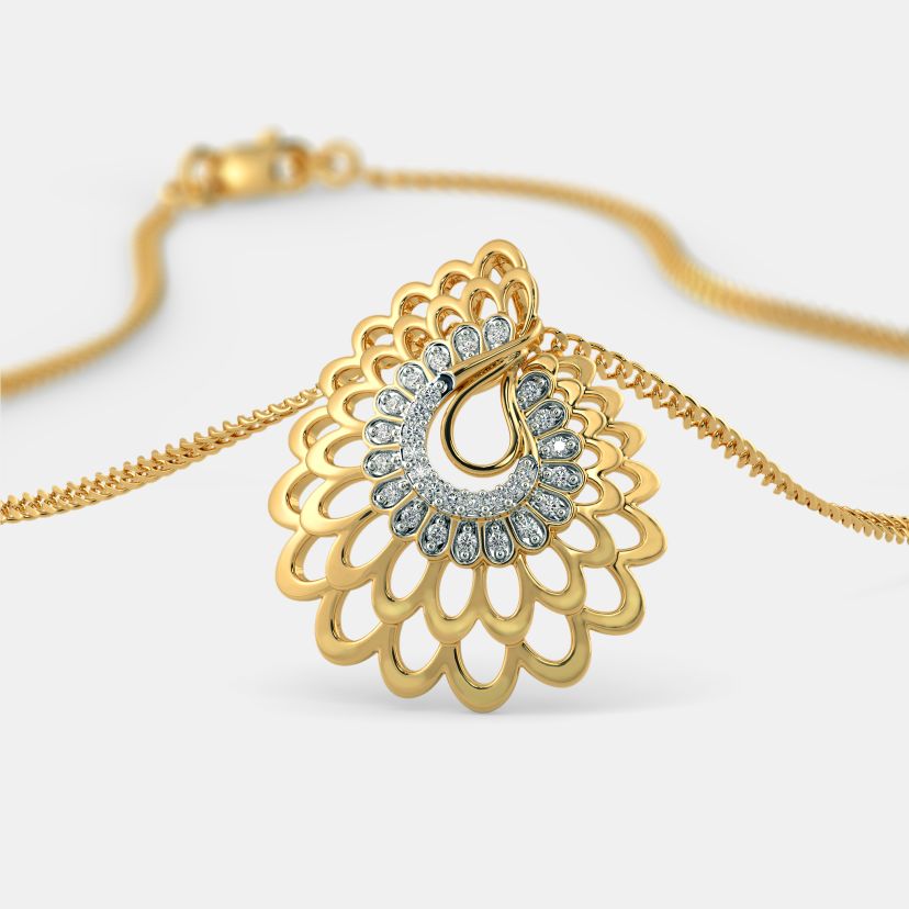 The Kalapi Feather Pendant - image 1