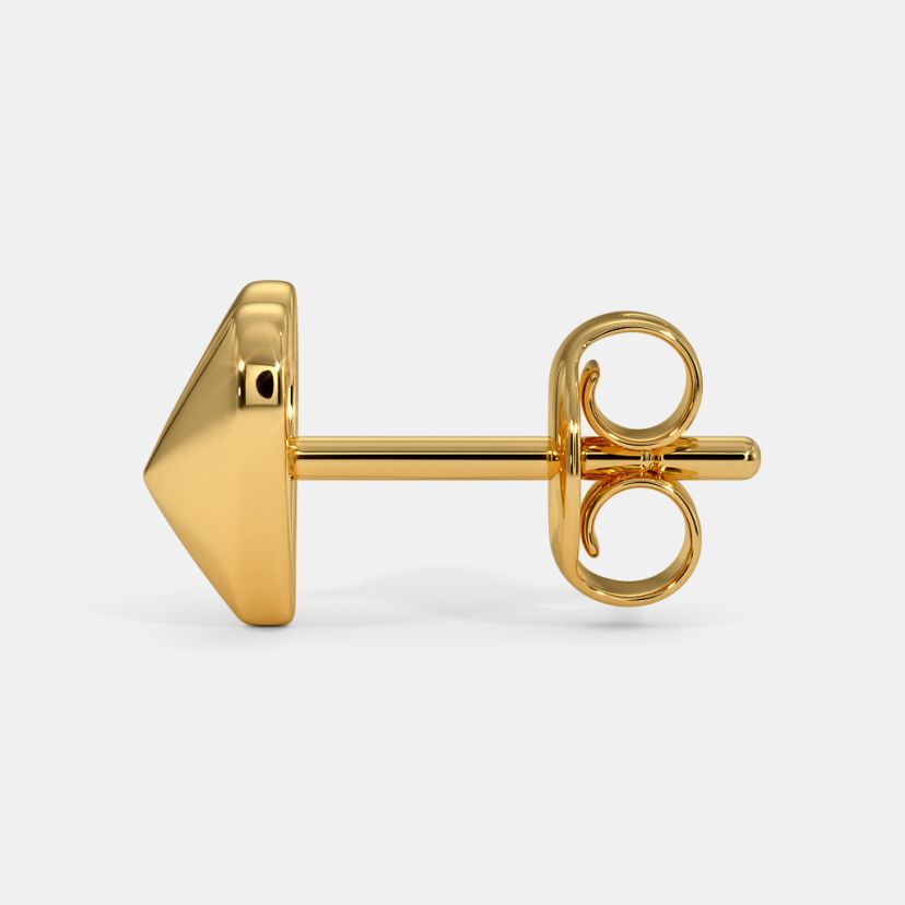The Facet Heart Kids Stud Earrings - image 4
