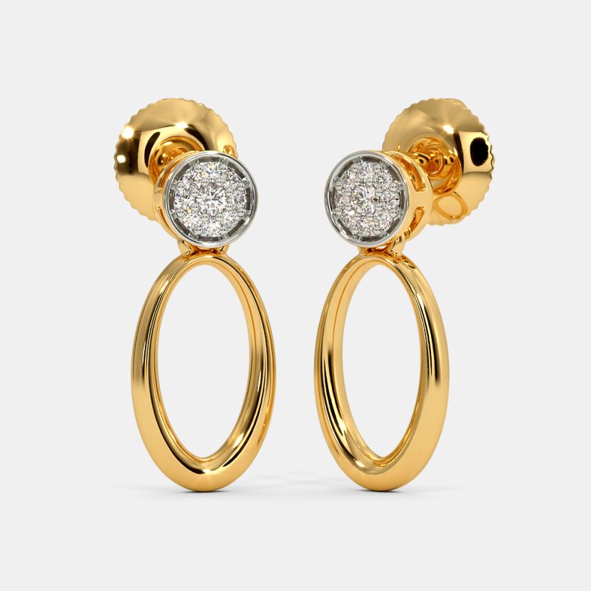 The Ilsa Pave Drops Earrings - image 1
