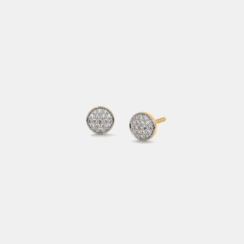 The Yael Pave Stud Earrings - image 1