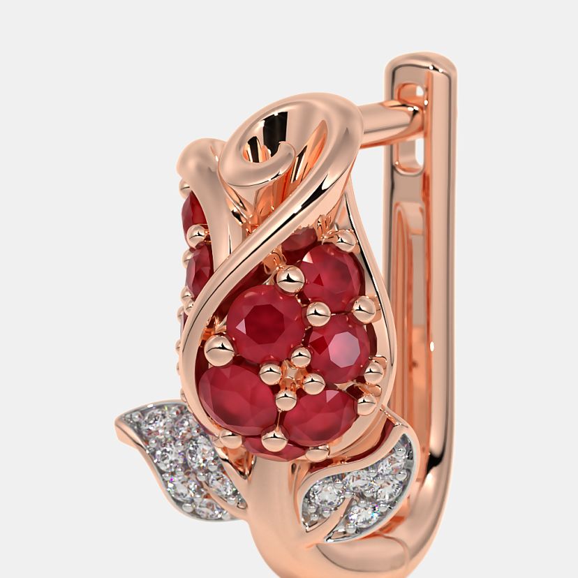The Aleena Huggie Earrings - image 5