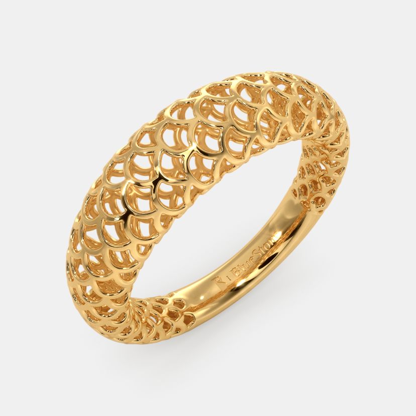 Buy 250 Plain Gold Rings Designs Online BlueStone India s 1 Online Jewellery Brand