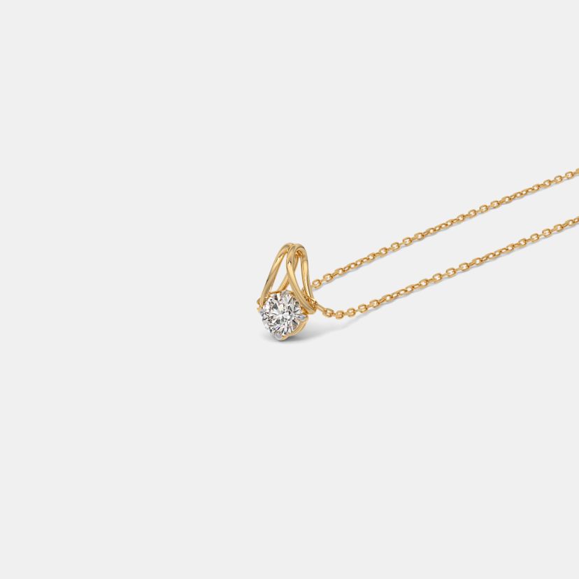 The Elyndressa Solitaire Pendant - image 1