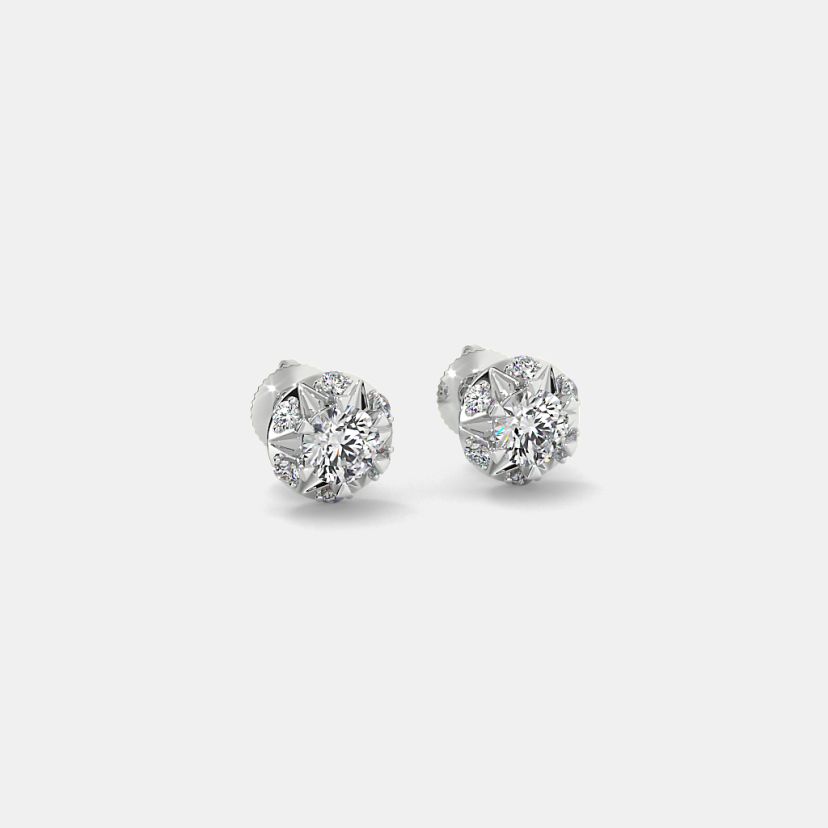The Madin Solitaire Stud Earrings - image 6