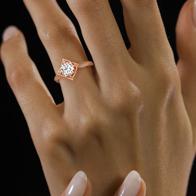 The Florentine Solitaire Ring - image 4