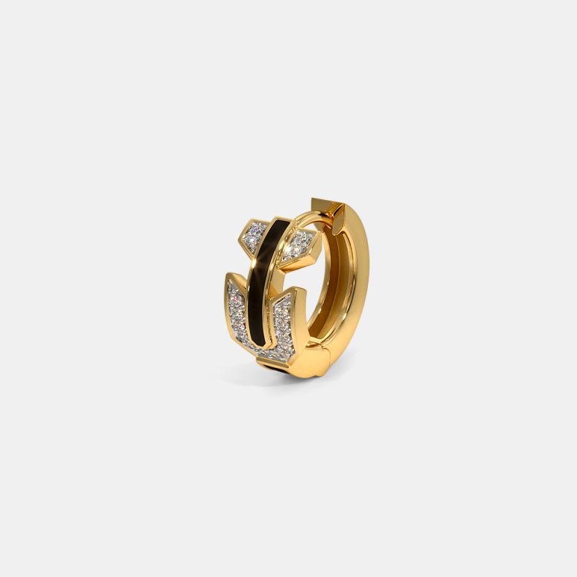 Gold Earrings Rings with Zircons  JewelryAndGemseu