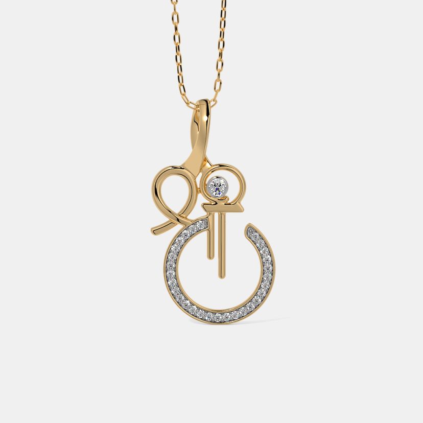 The Calligraphy Shree Pendant - image 5