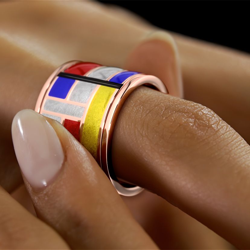 The Piets Palette Fidget Ring - image 6