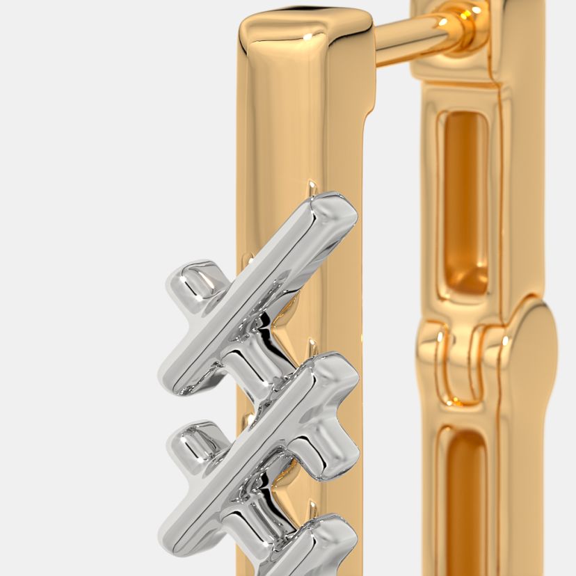 The Thutmose Huggie Earrings - image 4